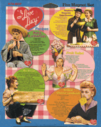 I Love Lucy Recipes 5 Piece Magnet Set I Love Lucy Recipes 5 Piece Magnet Set