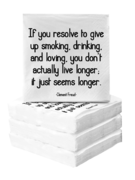 If You Resolve Quotable Cocktail Napkins