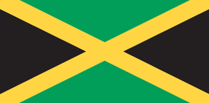 Jamaica Country Flag Car Magnet