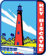 Key Biscane FL Travel Decal Magnet       