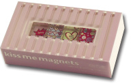Kiss Me Cubed Magnet 4-Pack       