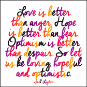 Love Is Better Than Anger Quotable Card
