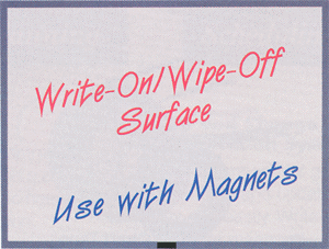 MagnaLite 18" x 24" Magnetic Dry Erase Board