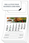 Magnetic Business Card Calendar & Notepad Magnets