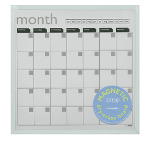 Magnetic Dry-Erase Wall Calendar