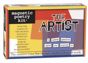 Magnetic Poetry Artist