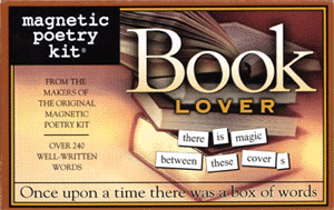 Magnetic Poetry Book Lover