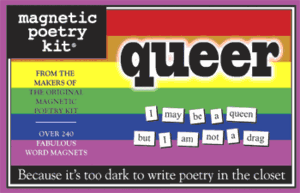 Magnetic Poetry Queer