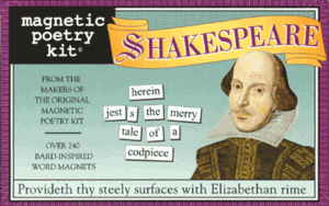 Magnetic Poetry Shakespeare