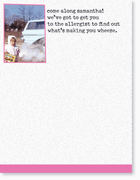 Making You Wheeze Magnetic Notepad