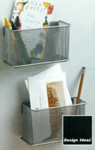 Mesh MagNet XL Silver Magnetic Organizer