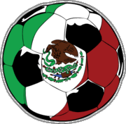 Mexico Soccer Ball Car Magnet