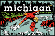 Michigan Sportsmen's Paradise Magnet    