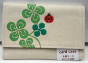 Midori Ladybug Card Case