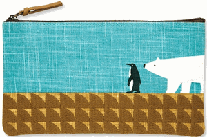 Midori Polar Bear Pen Case