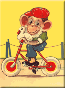 Monkey Business Magnet  