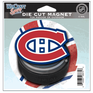 Montreal Canadiens 4" Car Magnet