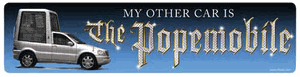My Other Car Is The Popemobile Car Magnet