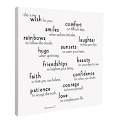 My Wish For You Quotable Canvas