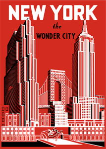 New York The Wonder City Magnet
