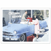 "Not A Chance" Wedding & Anniversary Cards   