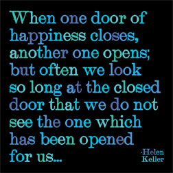One Door - Helen Keller Quotable Magnet