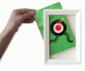 Paperback Book Frame - Ivory Paperback Book Frame - Ivory