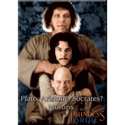 Plato, Aristotle, Socrates? Morons. Magnet