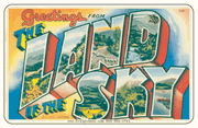 Postcard & Travel Decal Car Magnets - NC