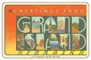Postcard & Travel Decal Car Magnets - NE