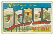 Postcard & Travel Decal Magnets - Utah