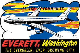 Postcard & Travel Decal Magnets - Washington