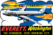 Postcard & Travel Decal Magnets - Washington