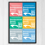 Provincetown Oversand Permits 12 x 18 Print