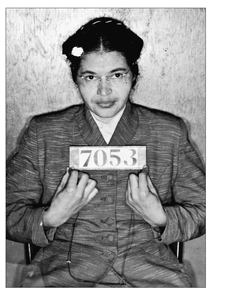 Rosa Parks Mugshot Magnet