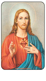 Sacred Heart Of Jesus 1 Domed Magnet