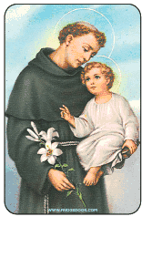 Saint Anthony Domed Magnet        