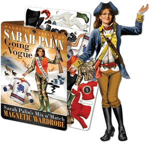 Sarah Palin Magnetic Dress Up Set