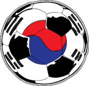 South Korea Soccer Ball Car Magnet