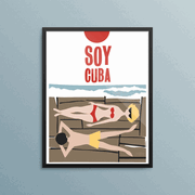 Soy Cuba Beach Bathers 11 x 14 Print