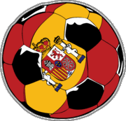 Spain Soccer Ball Car Magnet