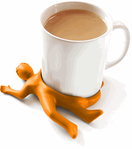 Splat Stan Coaster Orange    