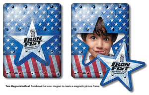 Star Punch Magnetic Picture Frame