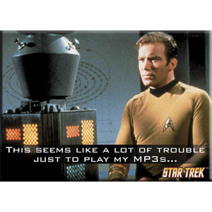 Star Trek MP3 Trouble Magnet