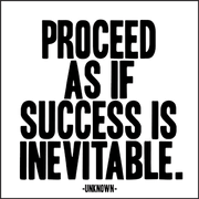 Success is Inevitable Quotable Card