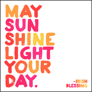 May Sunshine Light Your Day Quotable Magnet