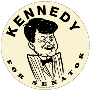 Ted Kennedy For Senator Car Magnet