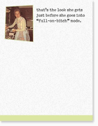 The Look She Gets Magnetic Notepad