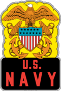US Navy Travel Decal Magnet             