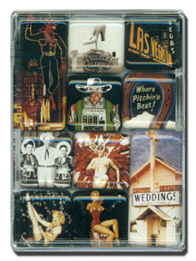 Vintage Las Vegas Mighty Magnets